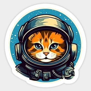 Astro Cat Sticker